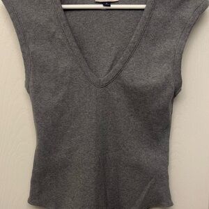 Two Sleeveless V-Neck bodysuits